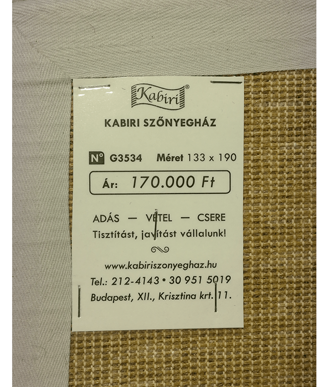 Új gépi modern gyapjú szőnyeg - Image 6
