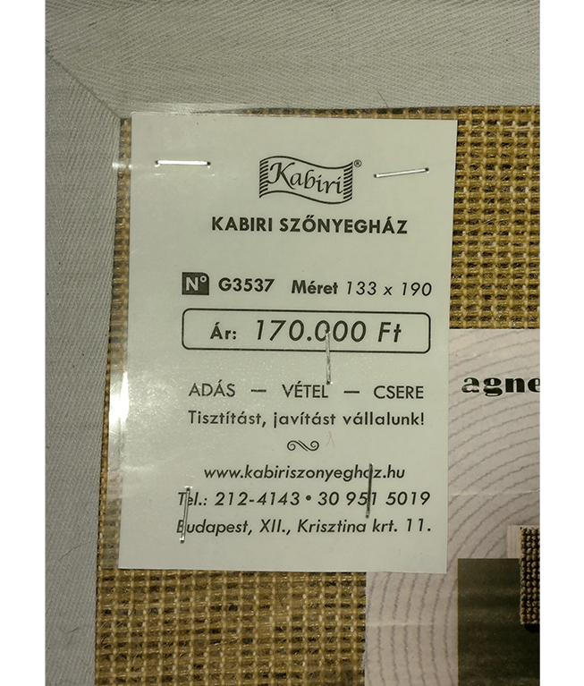 Új gépi modern gyapjú szőnyeg - Image 6