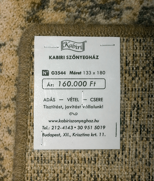 Új gépi modern gyapjú szőnyeg - Image 6