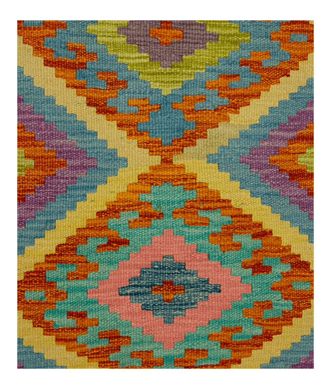 Csobi vintage kézi gyapjú kelim - Image 2