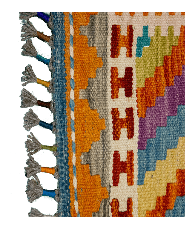 Csobi vintage kézi gyapjú kelim - Image 3