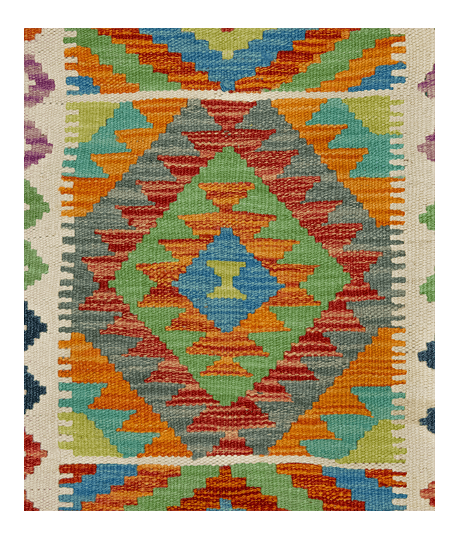Csobi vintage kézi gyapjú kelim - Image 2