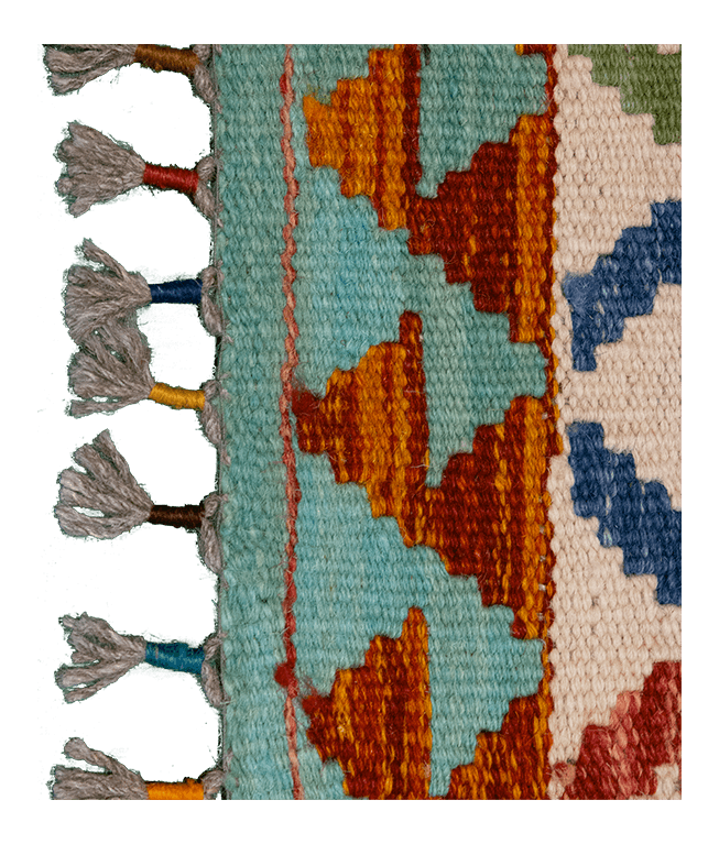 Csobi vintage kézi gyapjú kelim - Image 3