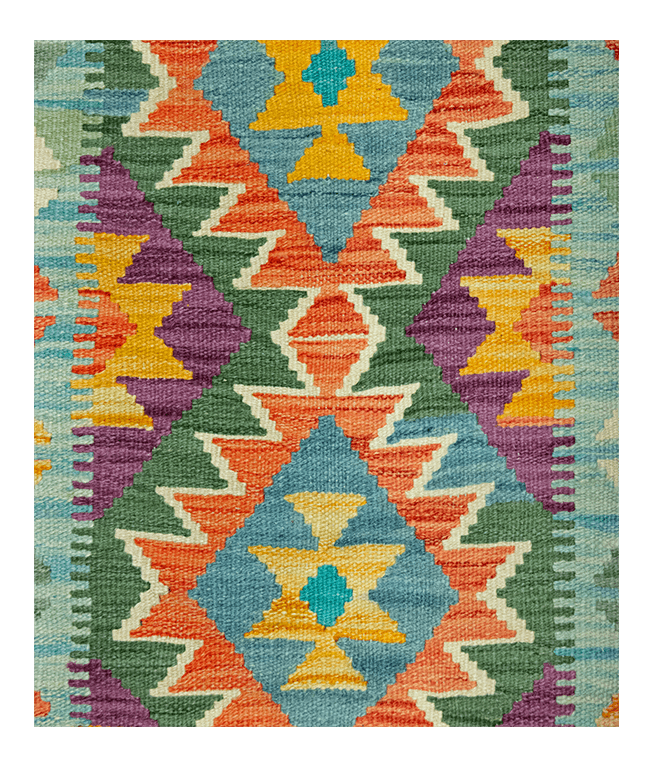 Csobi vintage kézi gyapjú kelim - Image 2