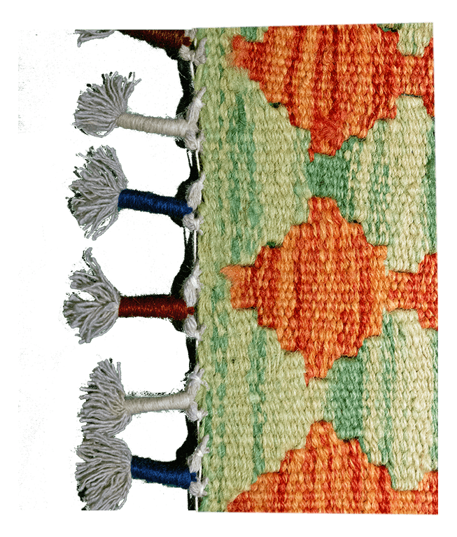 Csobi vintage kézi gyapjú kelim - Image 3