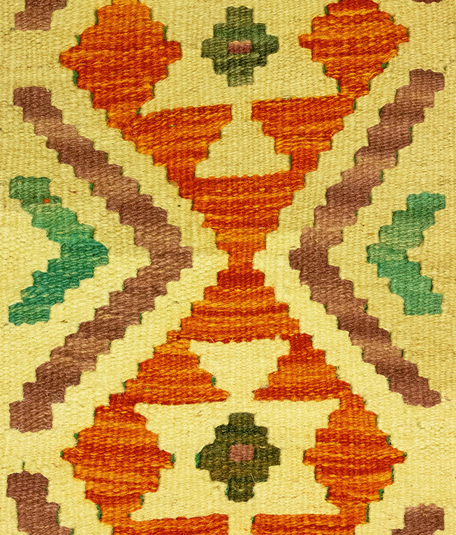 Csobi vintage kézi gyapjú kelim - Image 2