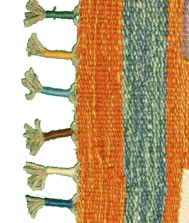 Csobi vintage kézi gyapjú kelim - Image 4