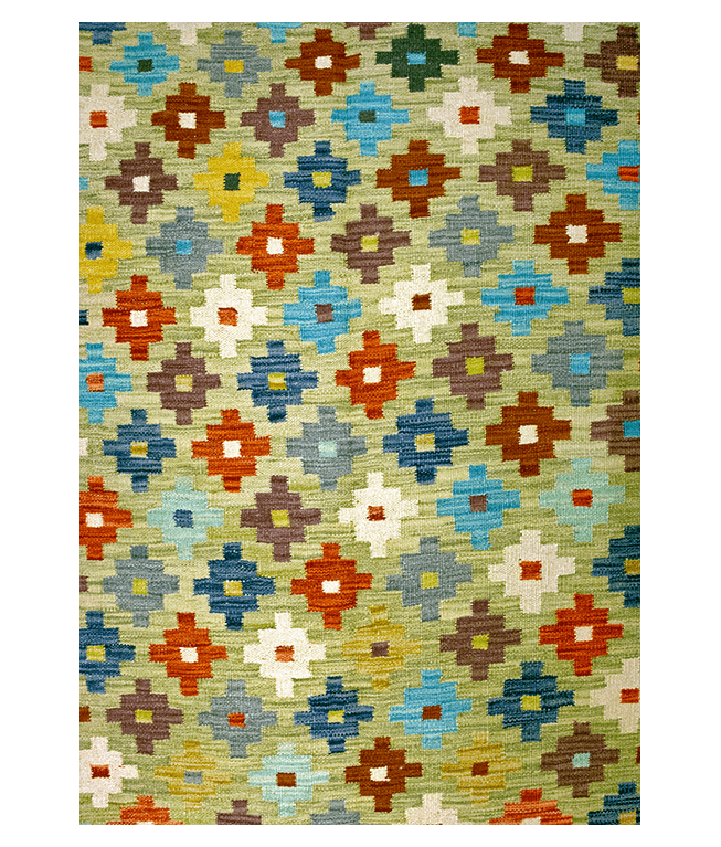 Tradicionális kézi gyapjú kelim - Image 2