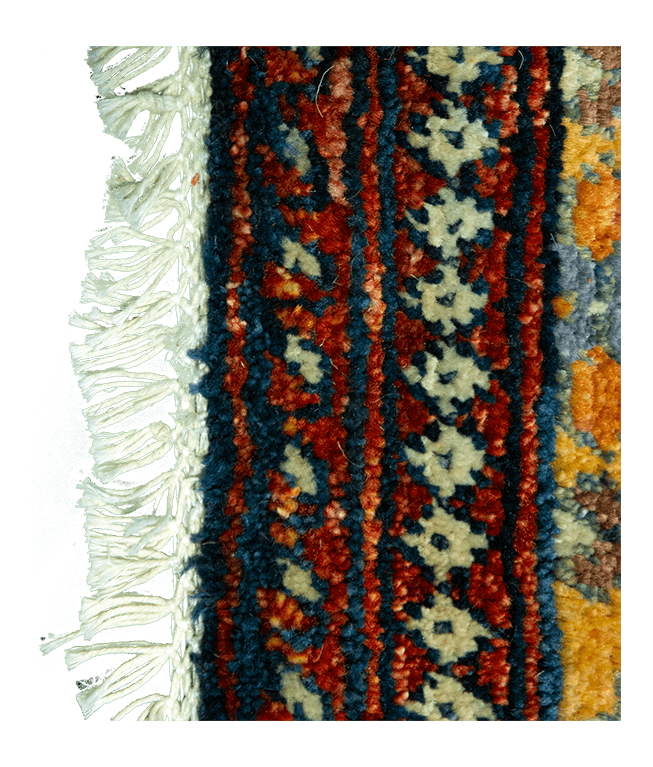Afgán modern ziegler kézi gyapjú szőnyeg - Image 3