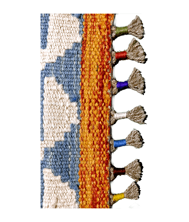 Tradicionális kézi gyapjú kelim - Image 3