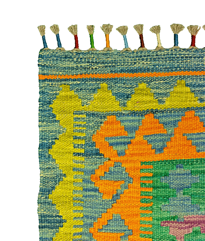Csobi vintage kézi gyapjú kelim - Image 3