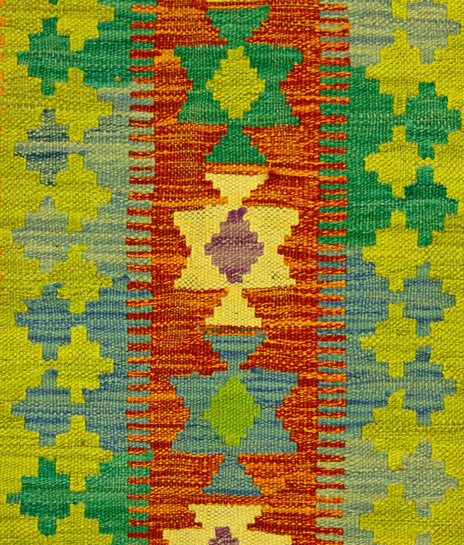 Csobi vintage kézi gyapjú kelim - Image 2
