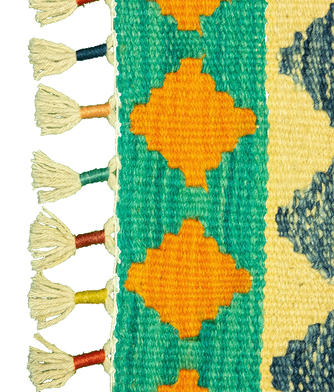 Csobi vintage kézi gyapjú kelim - Image 4