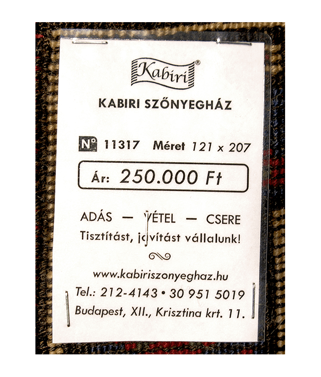 Török kars kézi gyapjú szőnyeg - Image 6