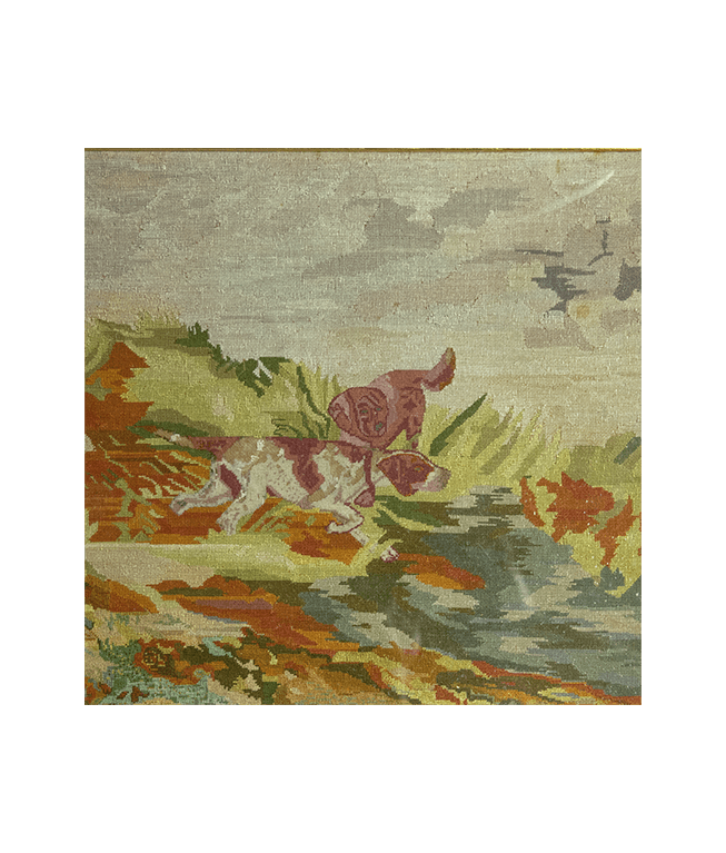 Vadászkutyák - gobelin falikép - Image 2