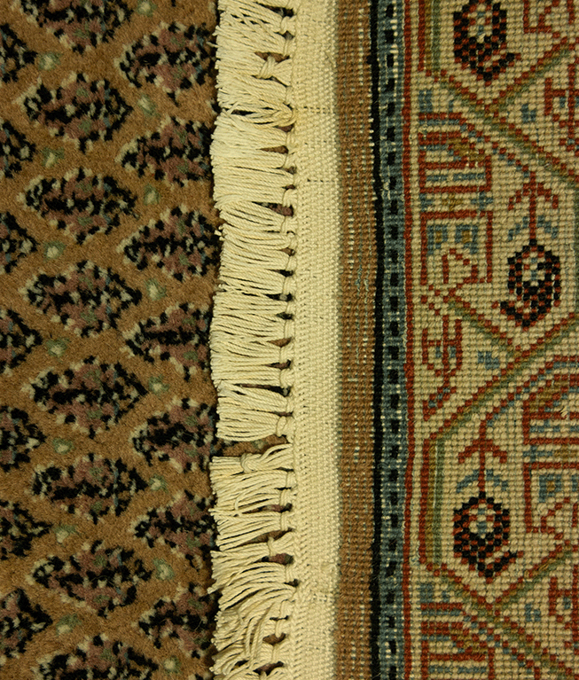 Iráni mahi mintás kézi gyapjú szőnyeg - Image 5