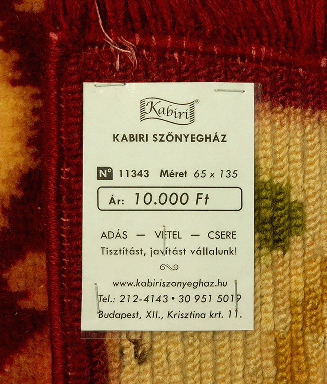 Retro kézi gyapjú szőnyeg - Image 6