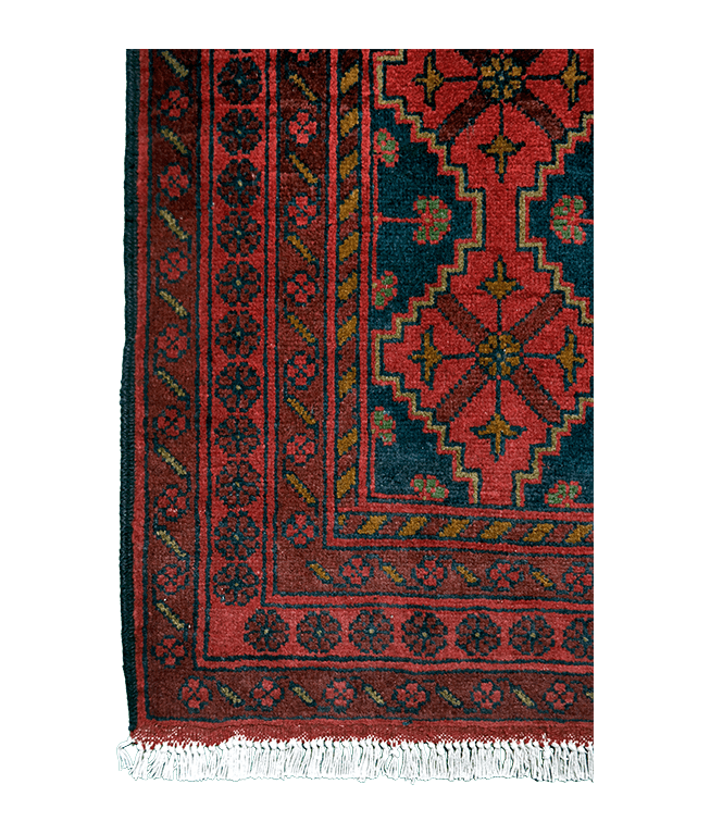 Afgán Khal Mohammadi kézi gyapjú szőnyeg - Image 4