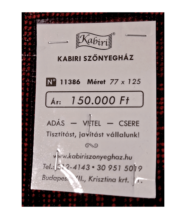 Afgán Khal Mohammadi kézi gyapjú szőnyeg - Image 6