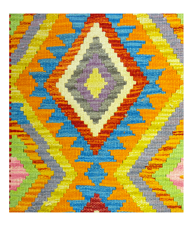Csobi vintage kézi gyapjú kelim - Image 2