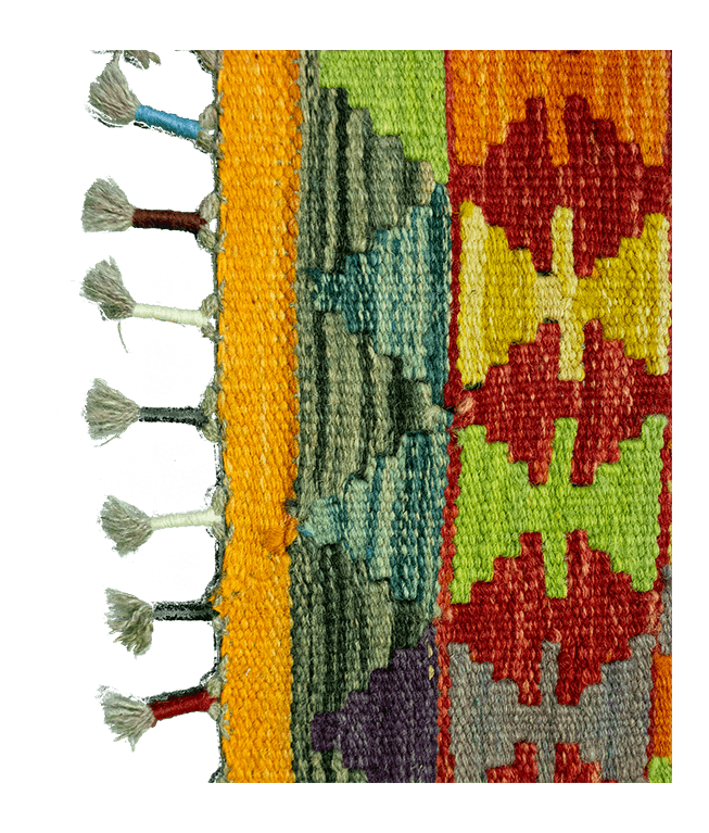 Csobi vintage kézi gyapjú kelim - Image 3