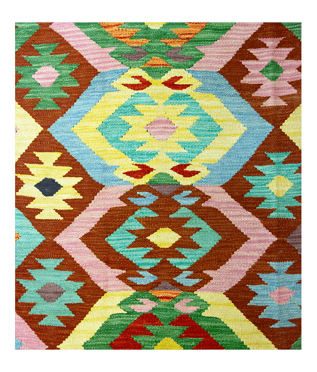 Csobi vintage kézi gyapjú kelim - Image 2