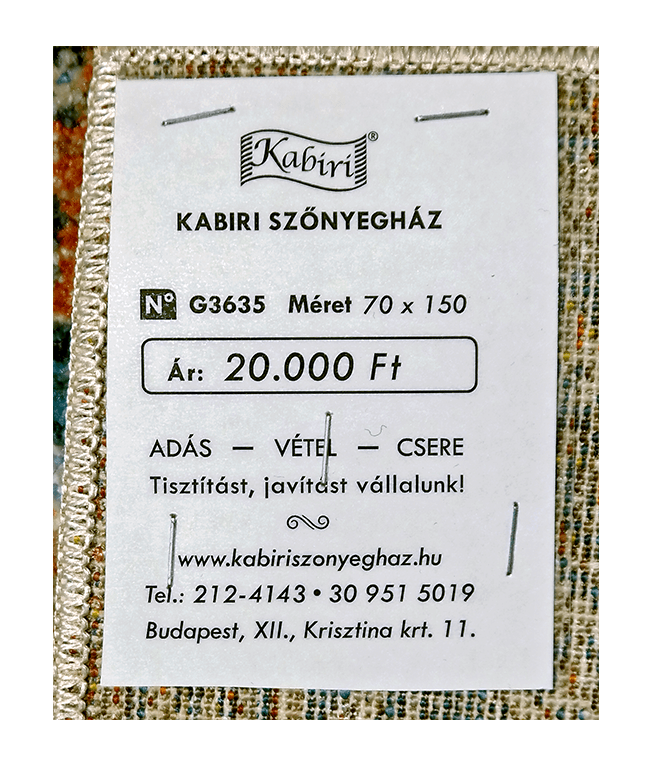 Új tebrízi gépi szőnyeg - Image 5