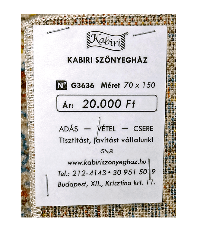 Új tebrízi gépi szőnyeg - Image 5
