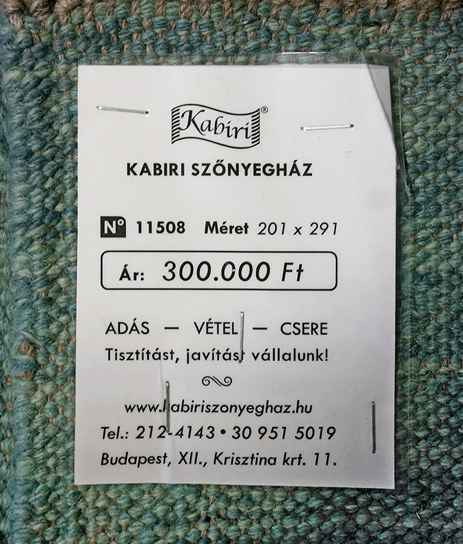 Afgán nimbaft kézi gyapjú kelim - Image 7