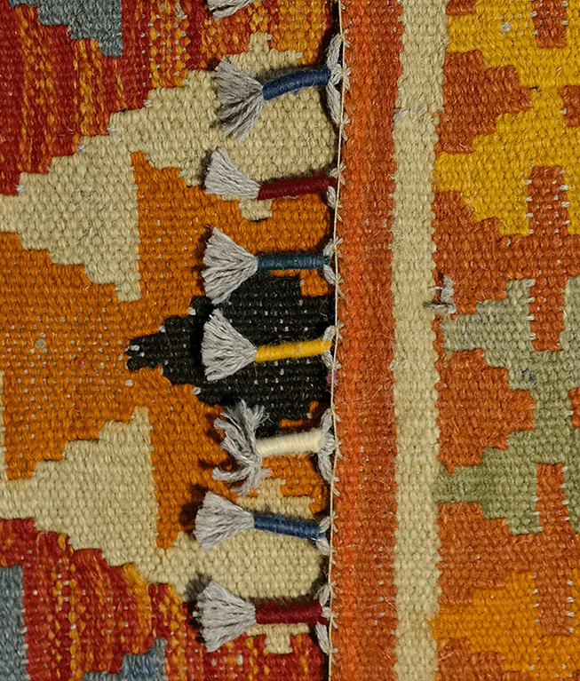 Tradicionális kézi gyapjú kelim - Image 5