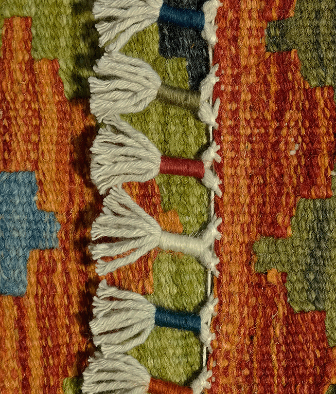 Tradicionális kézi gyapjú kelim - Image 5