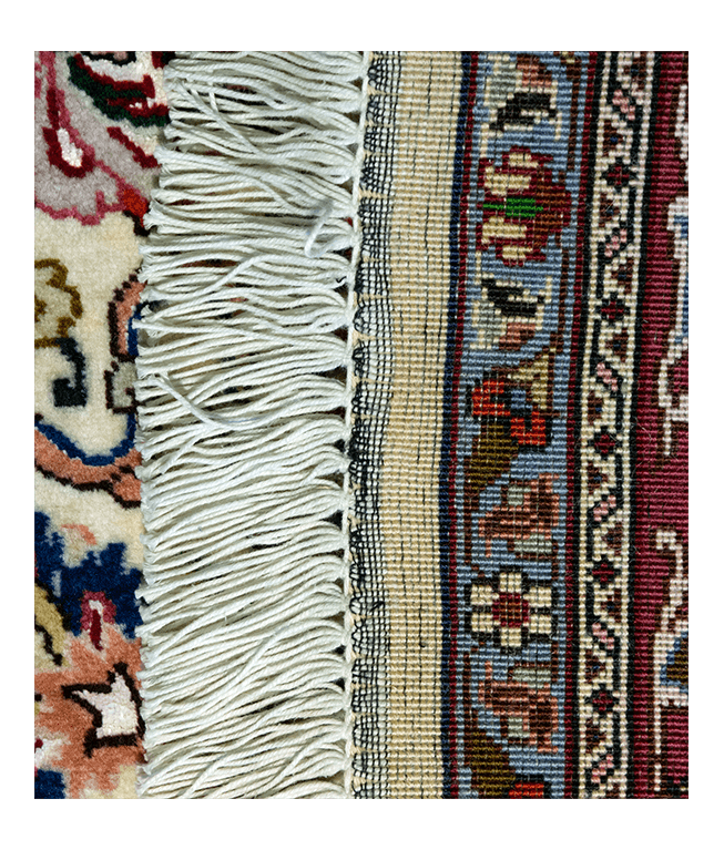 Iráni tebrizi kézi gyapjú szőnyeg - Image 5