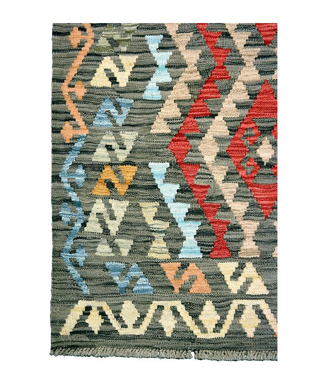 Tradicionális kézi gyapjú kelim - Image 4