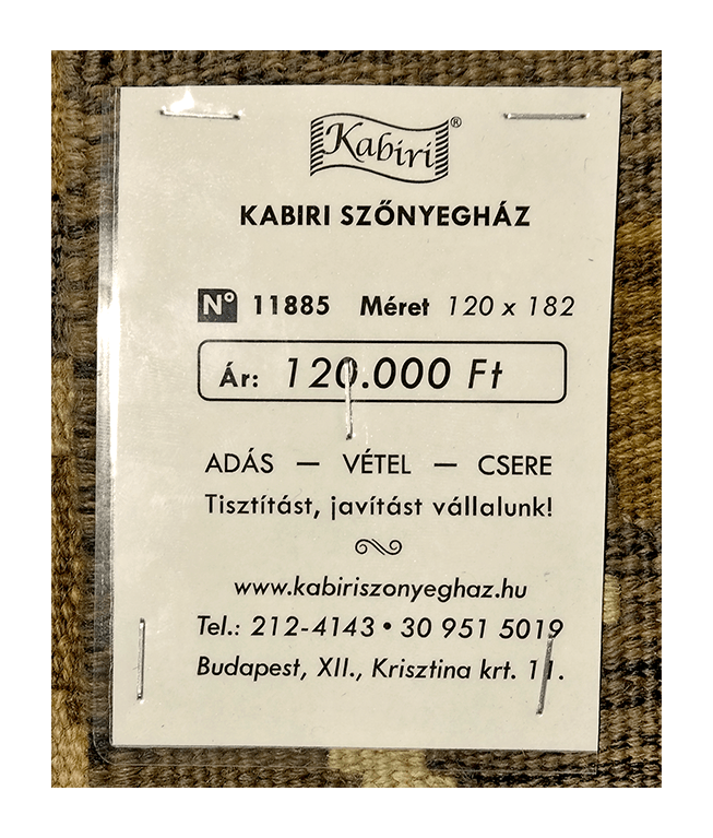Tradicionális kézi gyapjú kelim - Image 6