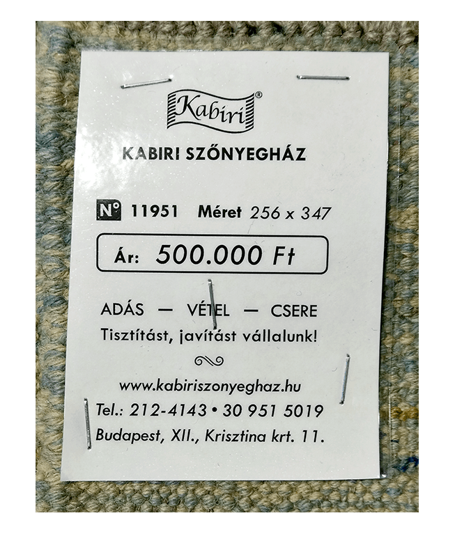 Afgán nimbaft kézi gyapjú kelim - Image 6