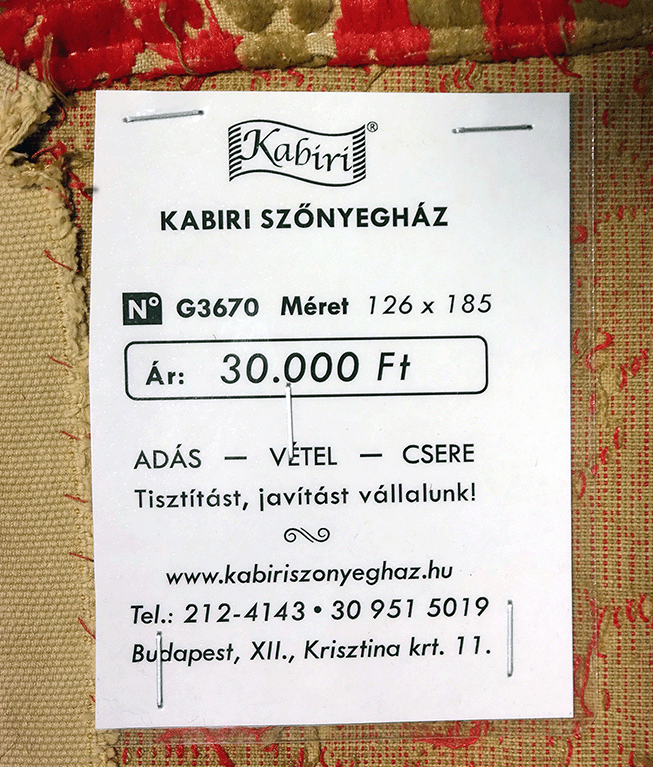 Retro gépi asztalterítő - Image 6