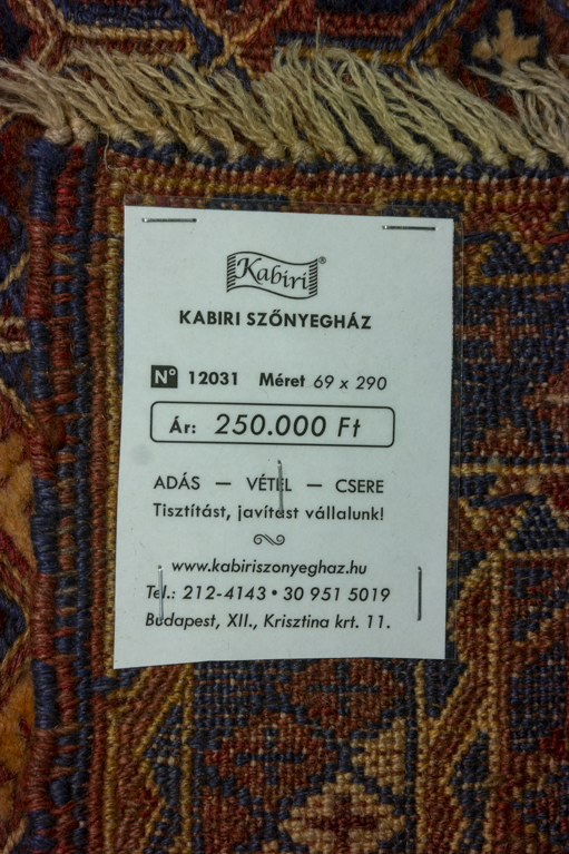 Afgán Nachoni vegyes technikával készült kézi gyapjúszőnyeg - Image 6