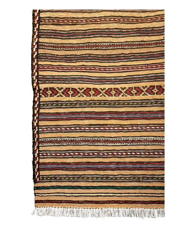 Afgán meleki suzani kézi gyapjú kelim - Image 4