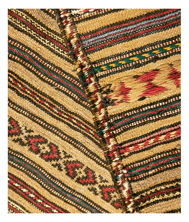 Afgán meleki suzani kézi gyapjú kelim - Image 5