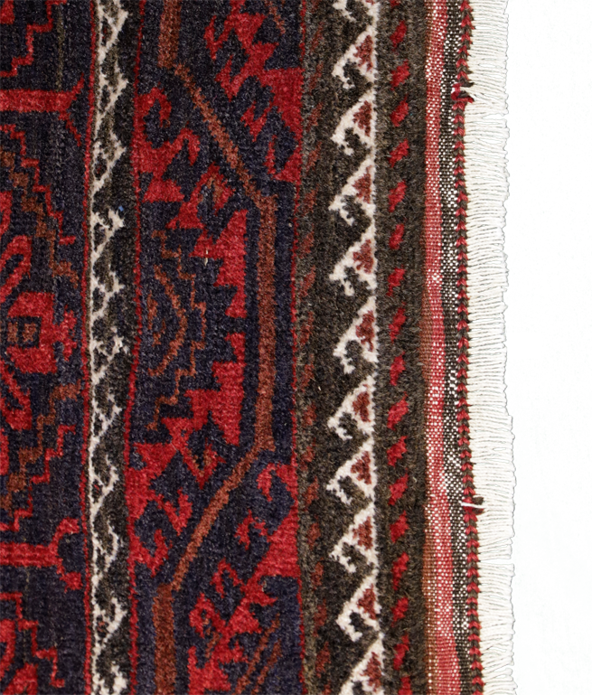 Iráni belucs nomád kézi gyapjú szőnyeg - Image 3