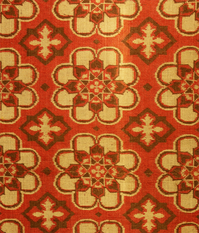 Retro gépi gyapjú falvédő - Image 2