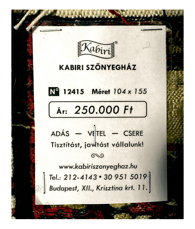 Iráni Shiraz kézi gyapjú szumák kelim - Image 6