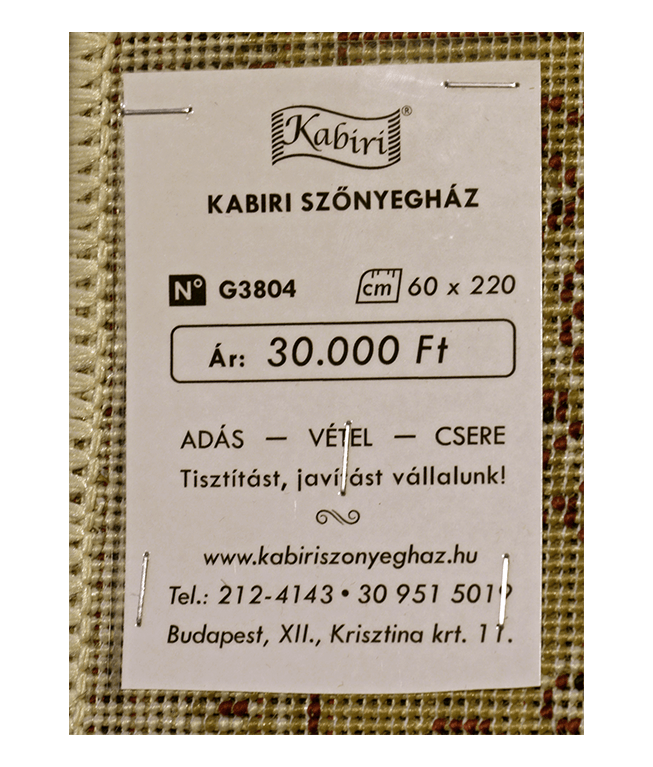 Klasszikus gépi futó szőnyeg - Image 6