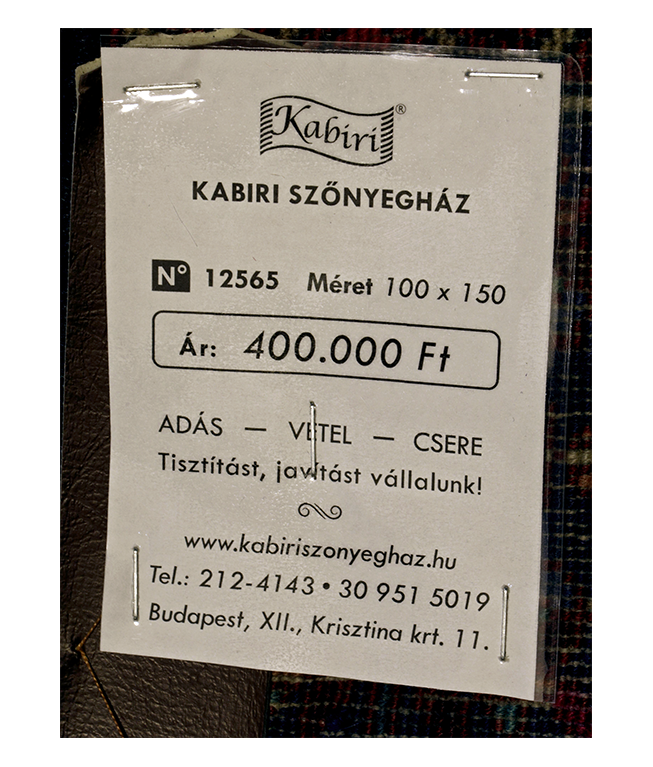 Iráni bijar kézi gyapjú szőnyeg - Image 6