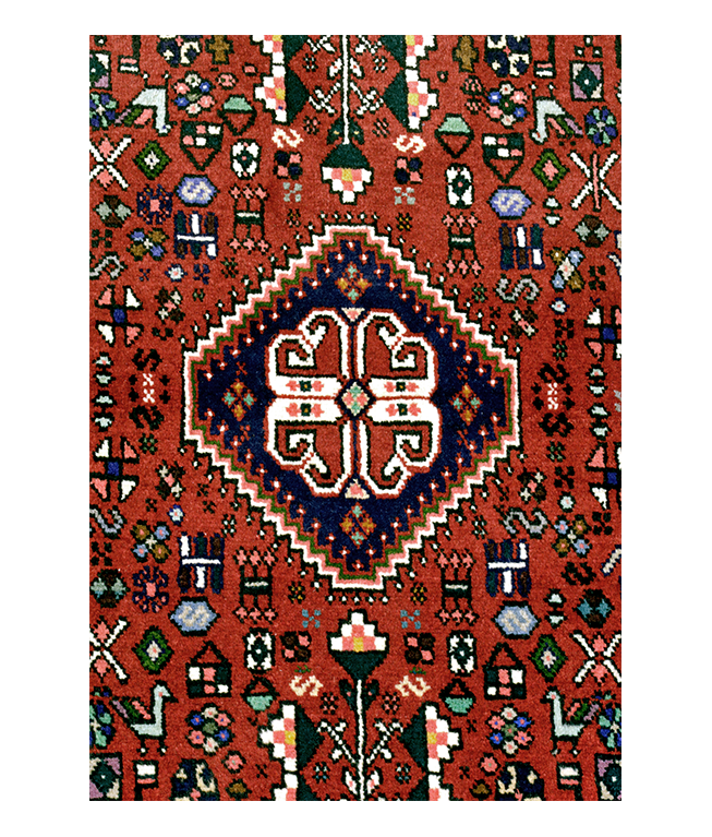 Iráni nahavan kézi gyapjú szőnyeg - Image 2
