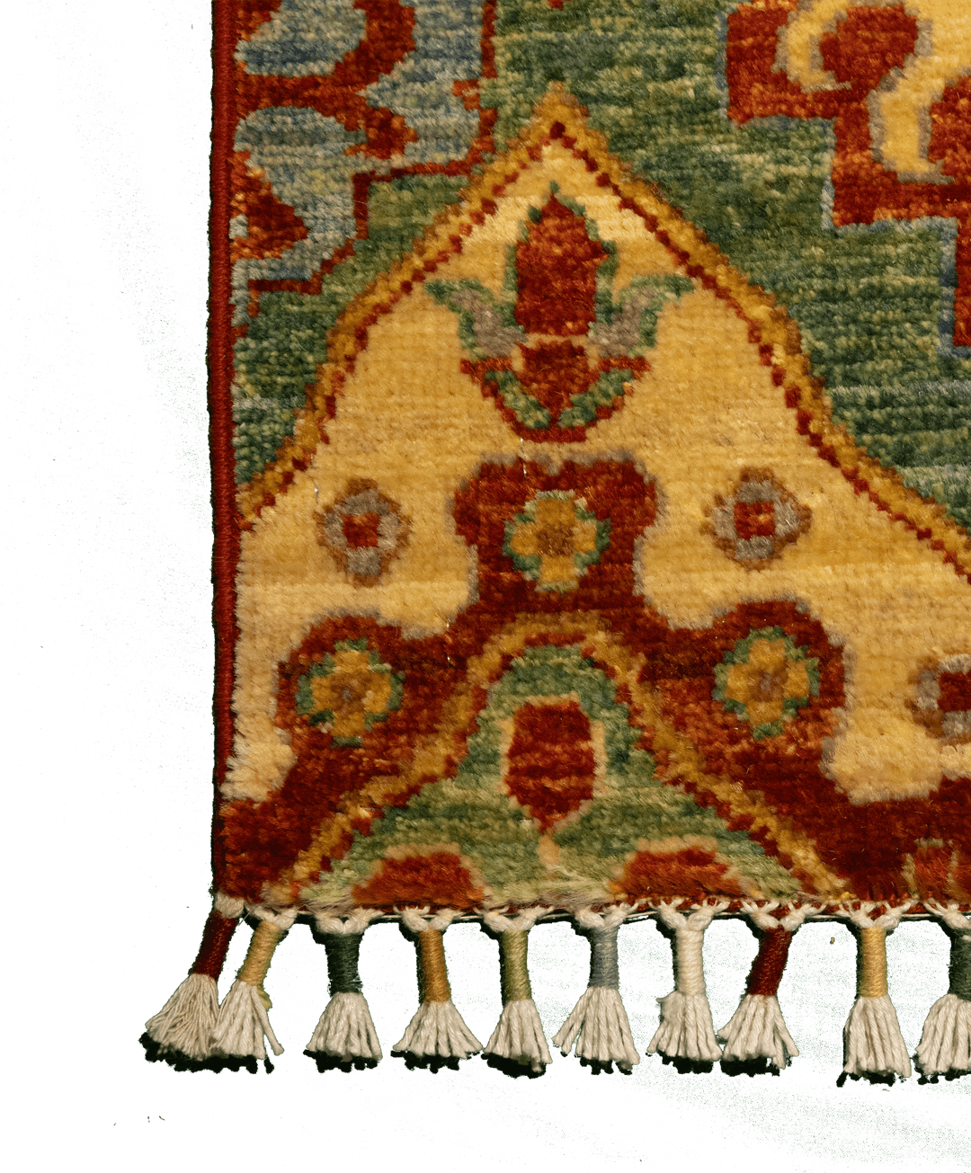 Afgán ziegler patchwork mintás kézi gyapjú szőnyeg - Image 3