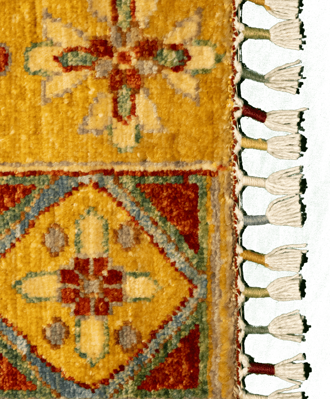 Afgán ziegler patchwork mintás kézi gyapjú szőnyeg - Image 4
