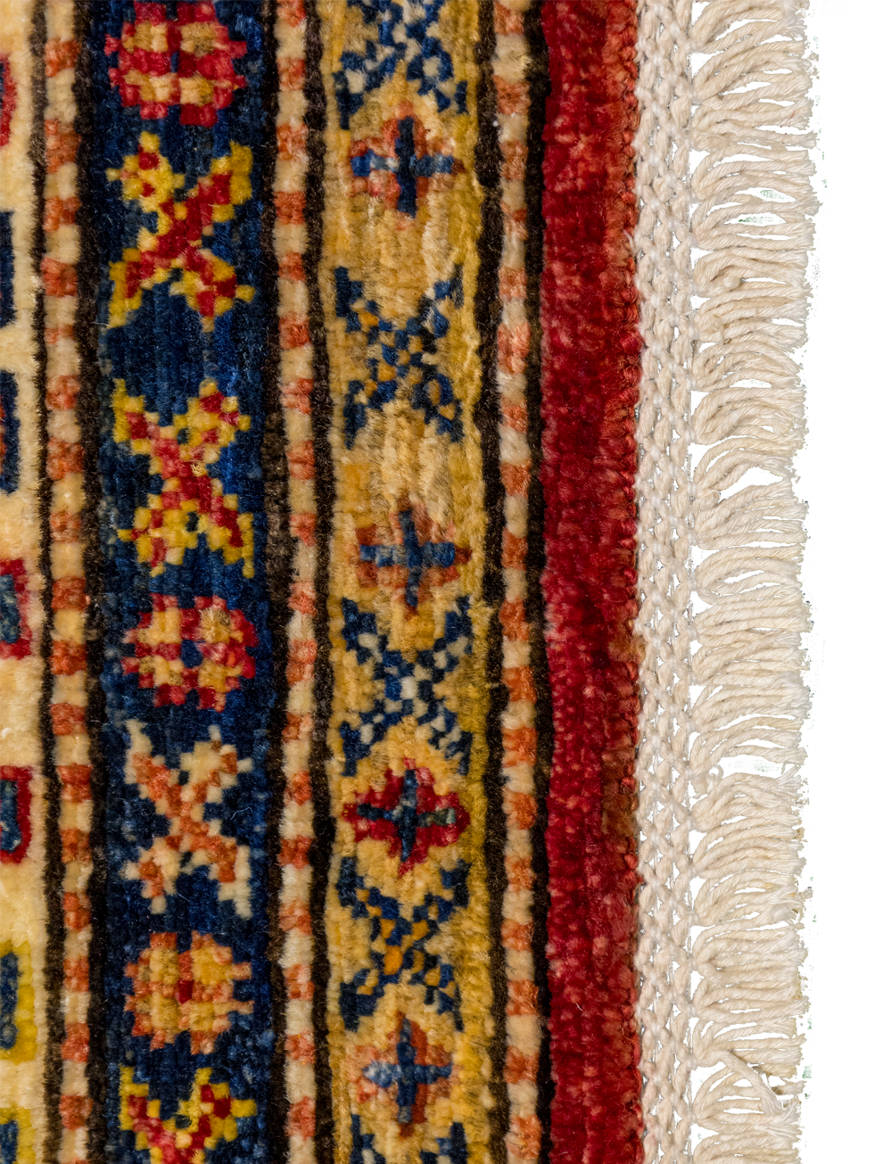 Afgán Szuper kazah kézi gyapjú szőnyeg - Image 5