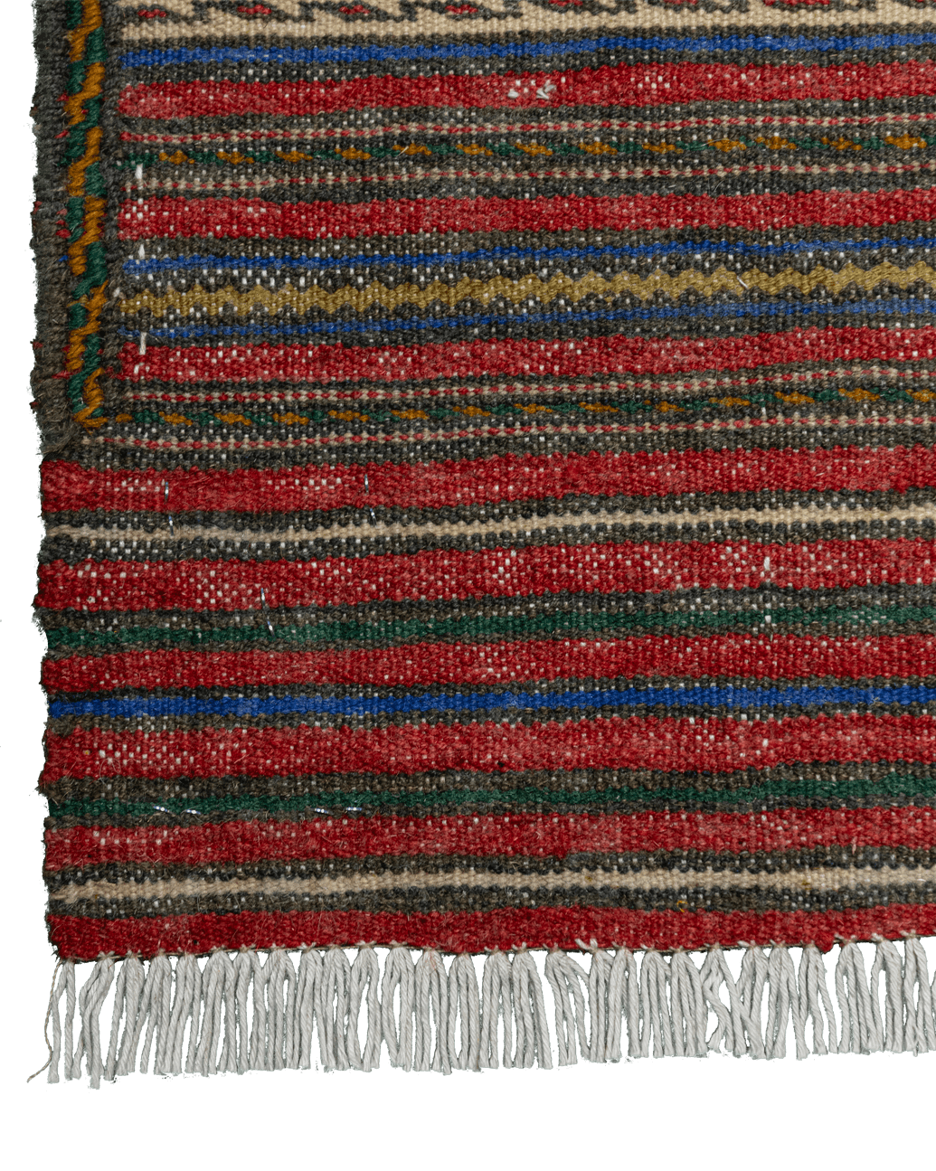 Afgán meleki kézi gyapjú kelim - Image 3