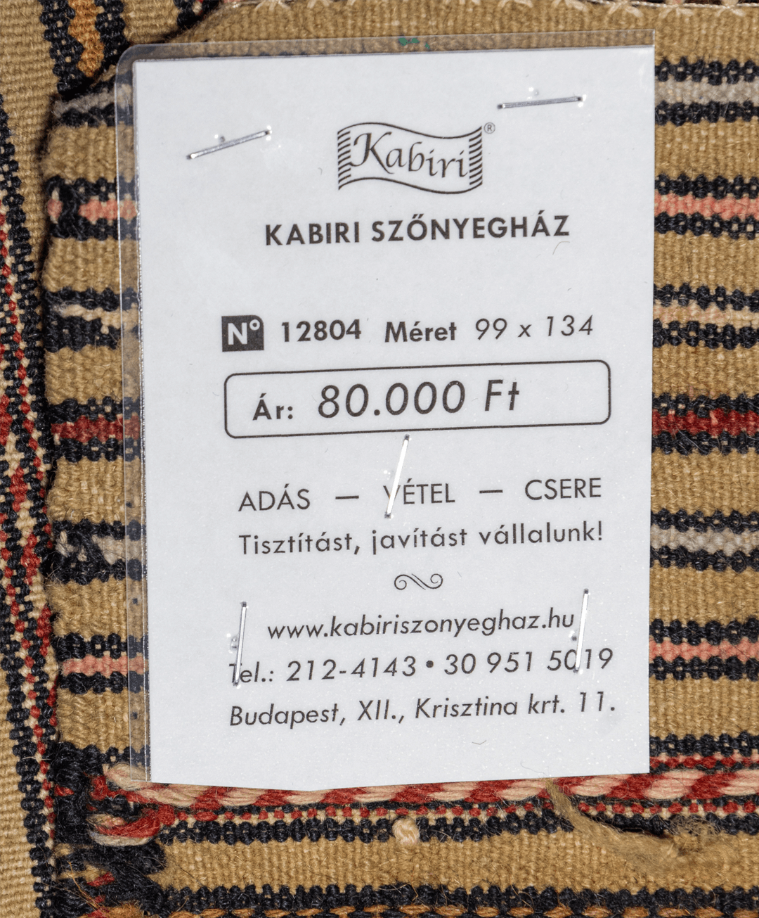 Afgán meleki kézi gyapjú kelim - Image 6